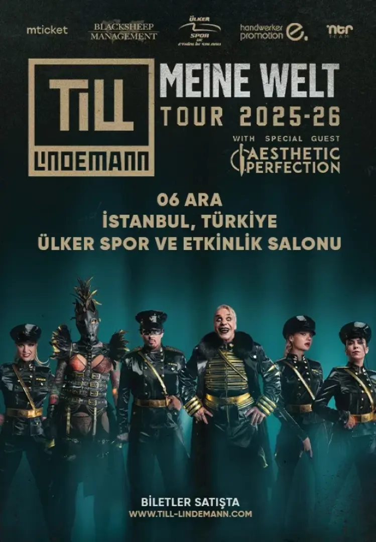 ТИЛЛЬ ЛИНДЕМАНН. Майне Вельт Тур 2025