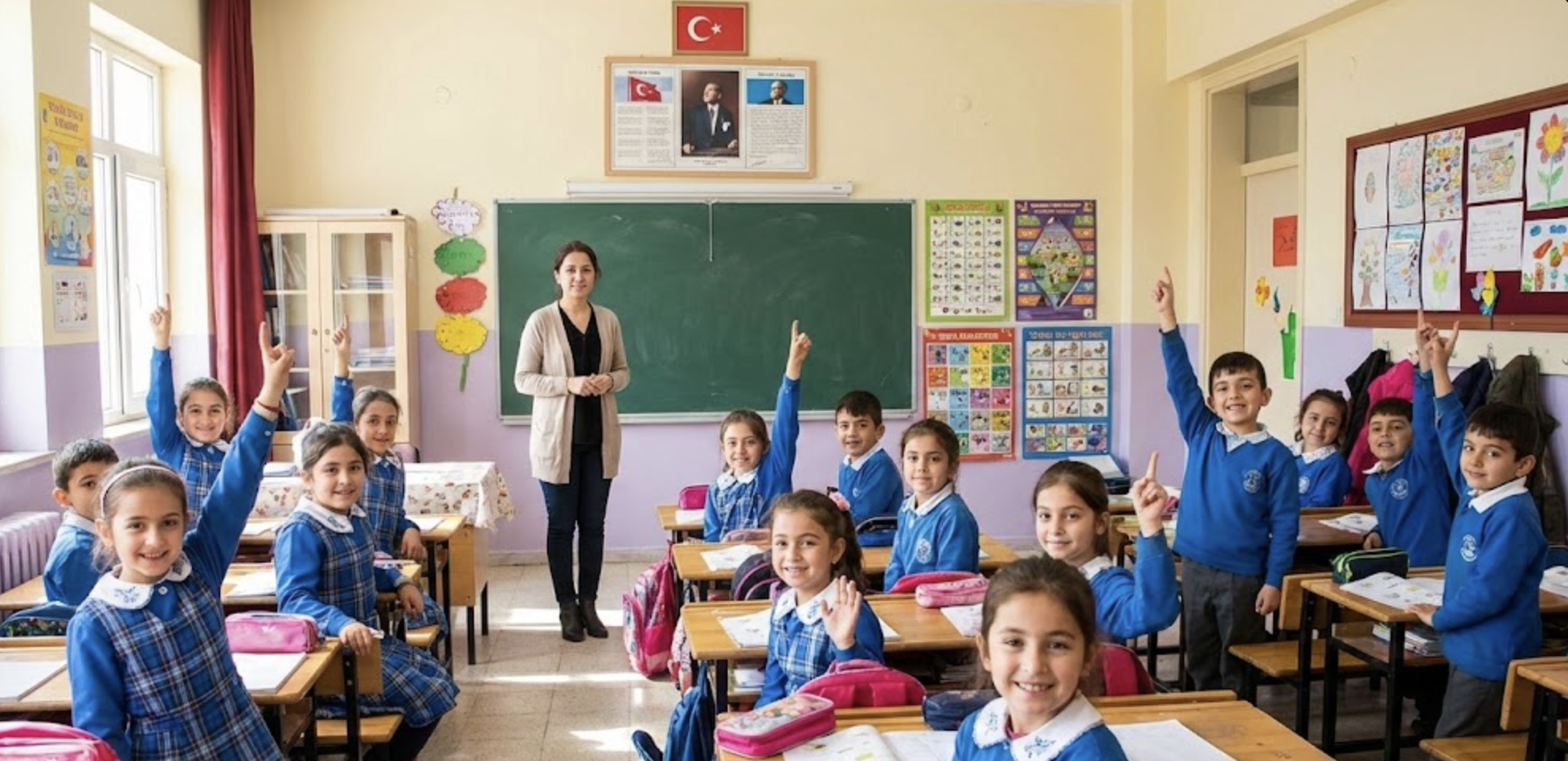 Школа в Турции: Как устроена система 4+4+4 и как записать ребенка-иностранца?