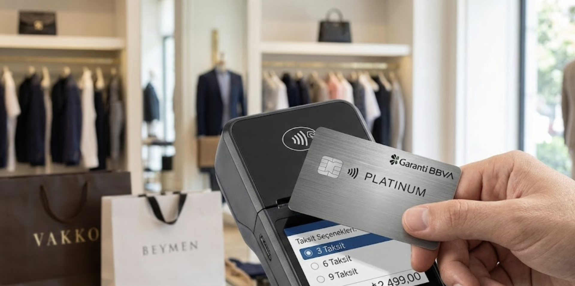 Кредитные карты и система рассрочки (Taksit)