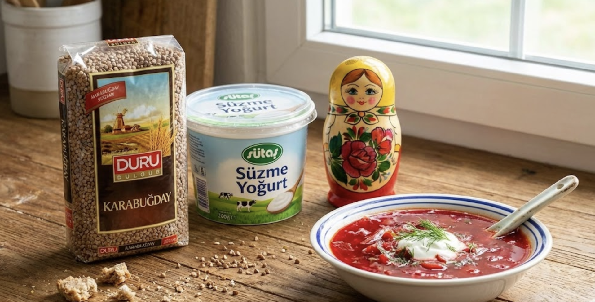 Где купить гречку и творог? Гид по продуктам для россиян в Турции